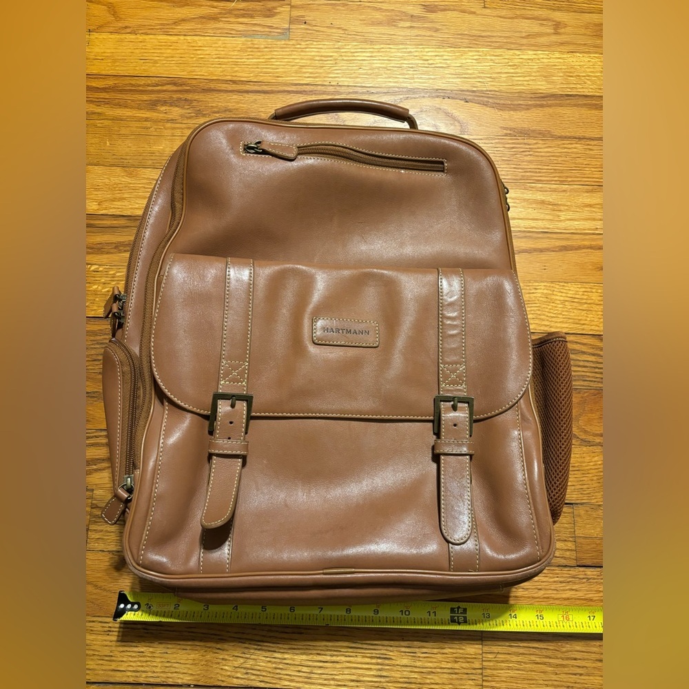 Hartmann Leather 2nd Generation Belting Backpack Vintage and Rare - Picture 14 of 15